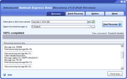 DataNumen Outlook Express Drive Recovery