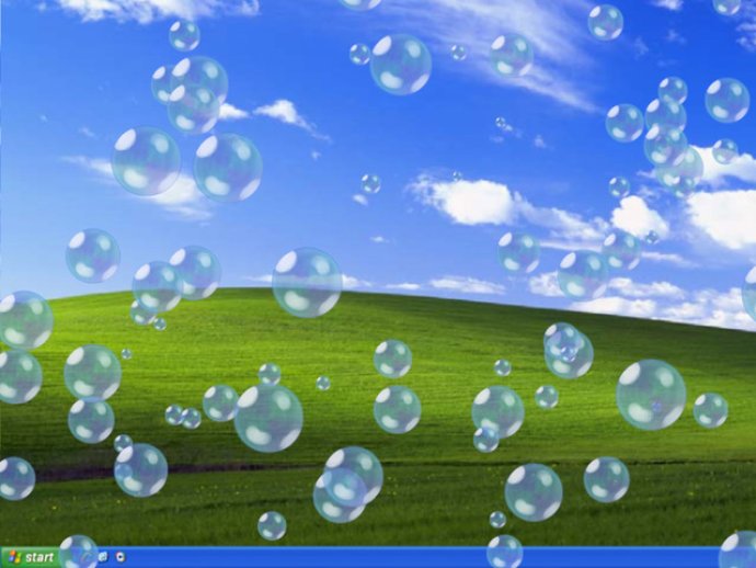 EIPC Bubbles 3D Screensaver