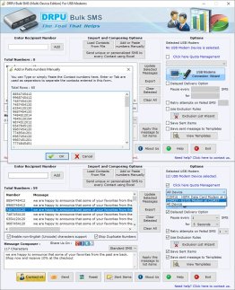 Modem SMS Gateway App