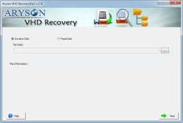 Aryson VHD Recovery Software