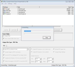 office Convert Word Excel to pdf