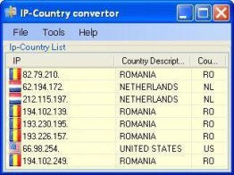 Ip to Country Convertor