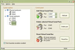 Virtual Serial Ports Driver XP2