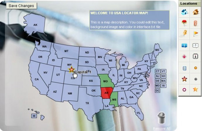 Dealer Store Locator Map (USA)