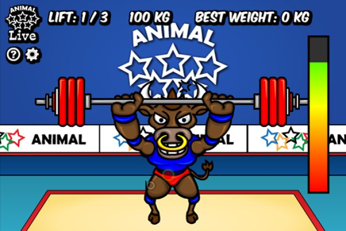 Animal Olympics - Weight Lifting Animal Olympics - Weight Lifting