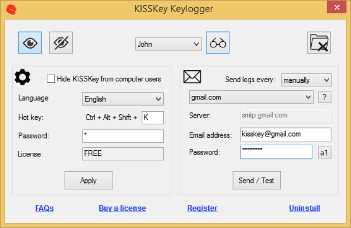 KISSKey Keylogger