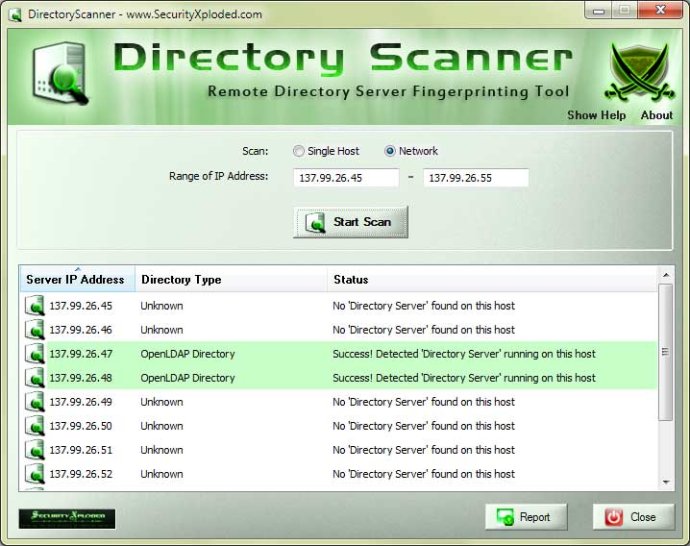 Directory Scanner