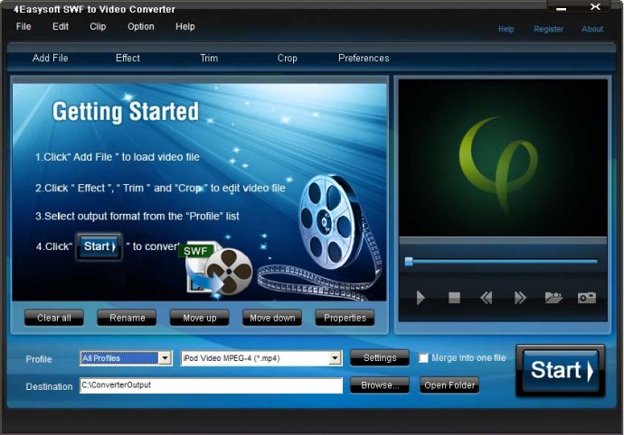 4Easysoft SWF to Video Converter
