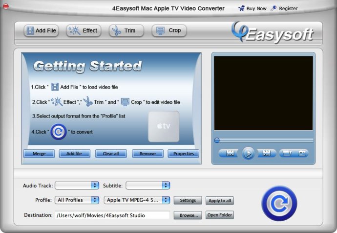 4Easysoft Mac Apple TV Video Converter