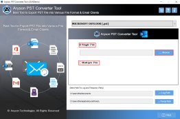 PST to MSG Converter