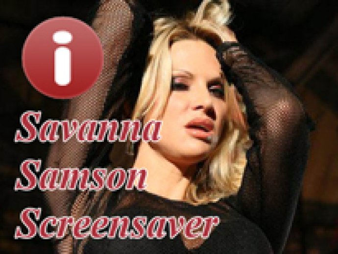 Savanna Samson Spicy Screensaver