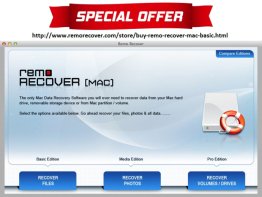 Remo Volume Recovery Mac