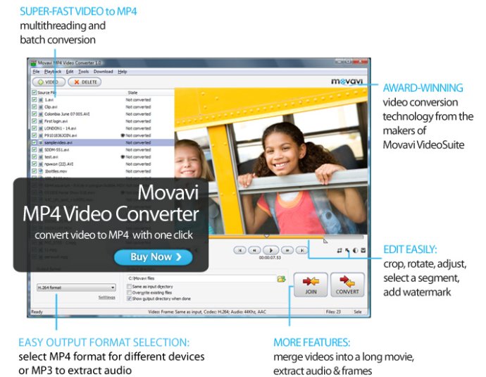 Movavi MP4 Video Converter