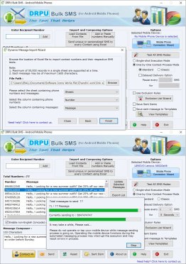 Android SMS Application