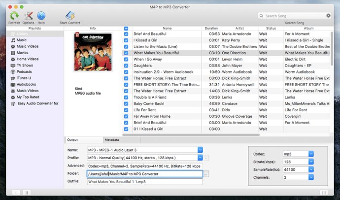 M4P to MP3 Converter for Mac