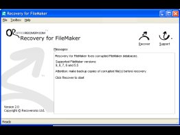 Recovery for FileMaker