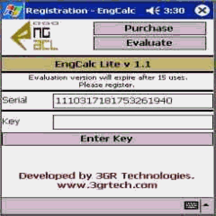 EngCalcLite(Heat & Mass Transfer) - PocketPC Calculator