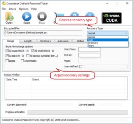 Cocosenor Outlook Password Tuner