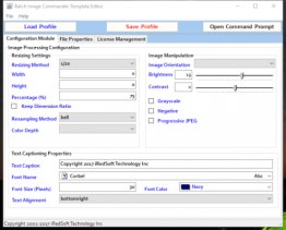 Batch Image Commander