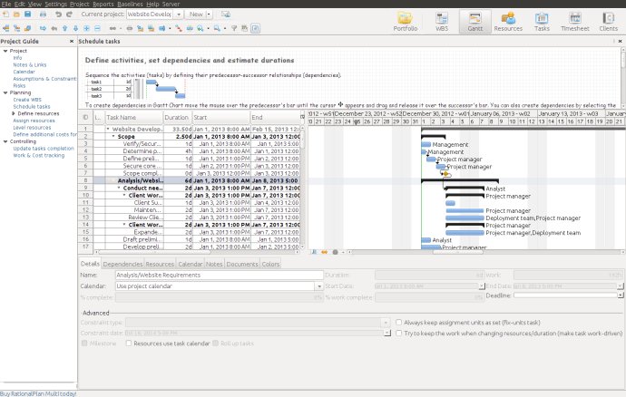 RationalPlan Multi Project for Linux