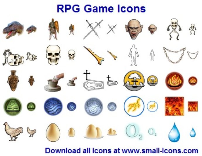 RPG Game Icons