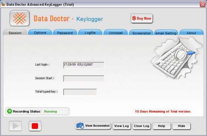 Advance Keylogger Software Ex