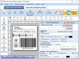 Barcode Maker Professional Software