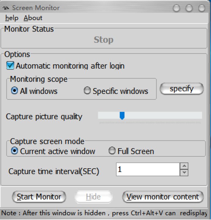 Screen Monitor