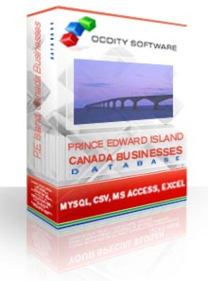 Prince Edward Island Canada Businesses Database