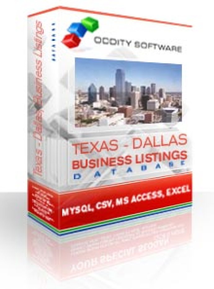 Texas - Dallas, Business Listings Database