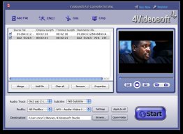 4Videosoft AVI Converter for Mac