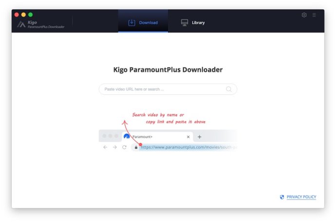 Kigo ParamountPlus Video Downloader for Mac