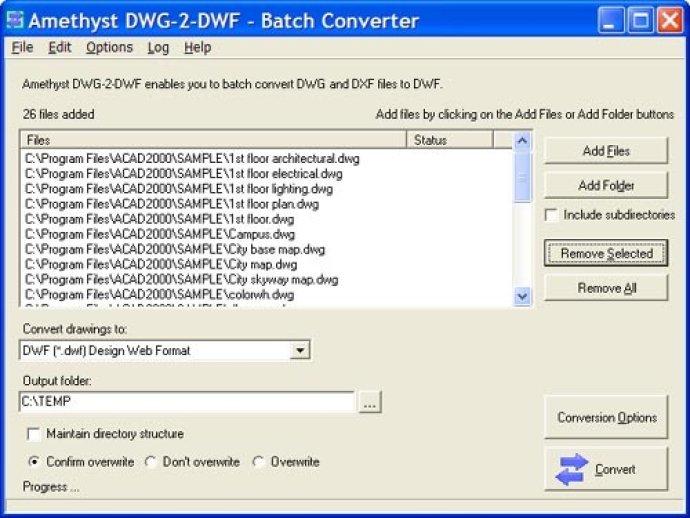 Amethyst DWG-2-DWF