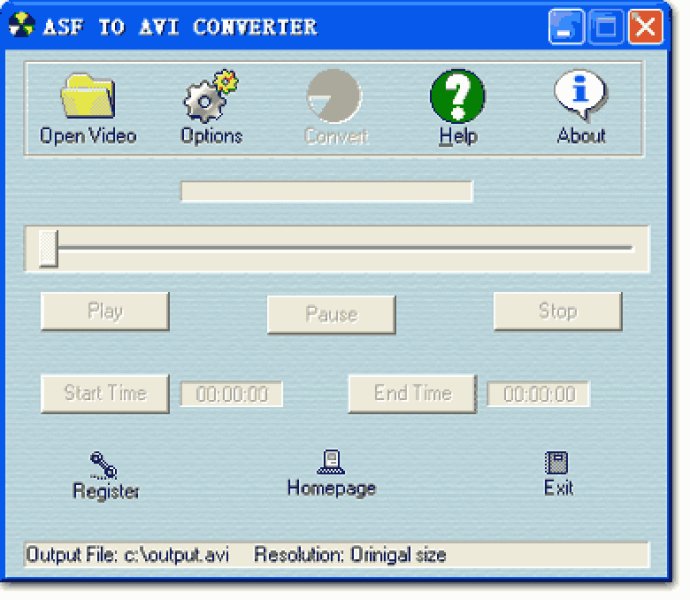 ASF to AVI Converter
