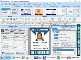 Visitor ID Card App for Business