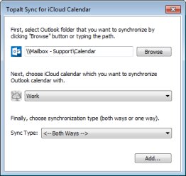 Topalt Sync for iCloud Calendar