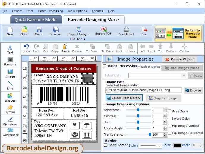 Barcode Design Software