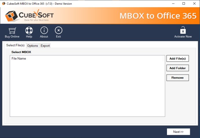 CubexSoft MBOX to Office 365 CubexSoft MBOX to Office 365