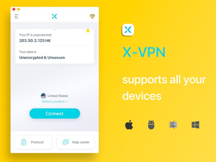 X-VPN for Windows - Unlimited Free Proxy