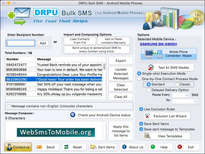 Mac Bulk SMS Android Phone Mac Bulk SMS Android Phone