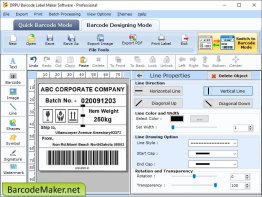 Professional Barcode Maker Software