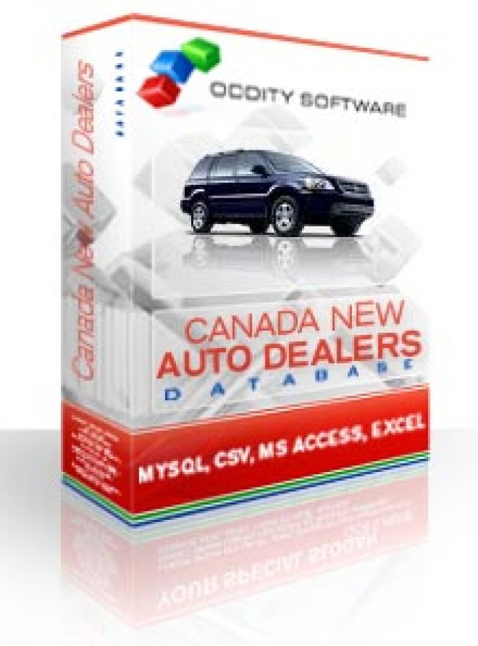 Canada - New Auto Dealers Database