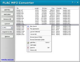 FLAC MP3 Converter