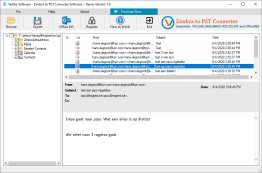 Vartika Zimbra to PST Converter