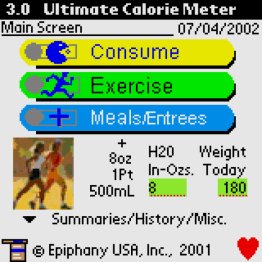 Diet with UltimateCalorieMeter program