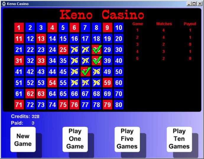 Keno Casino!