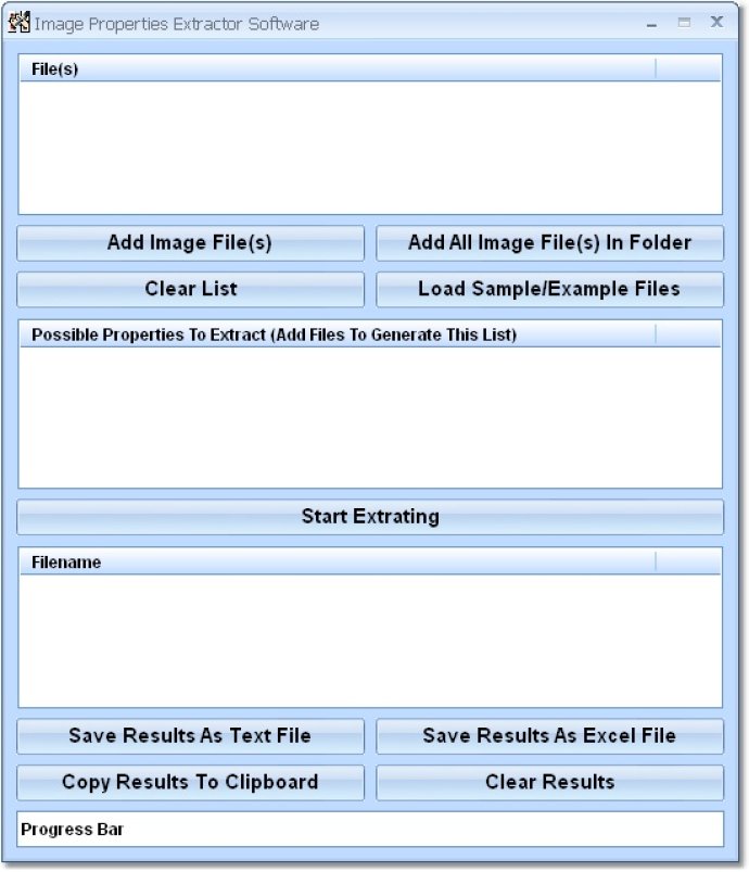Image Properties Extractor Software