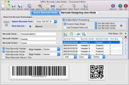 Barcode Generator Corporate for Mac