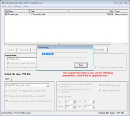 Advanced Word to Pdf Converter Free