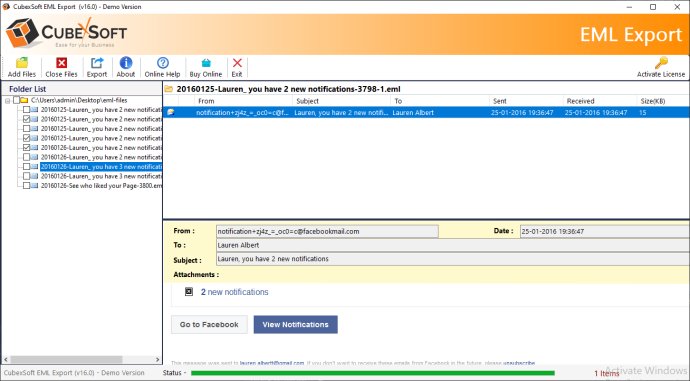 Open EML to PST Outlook Open EML to PST Outlook